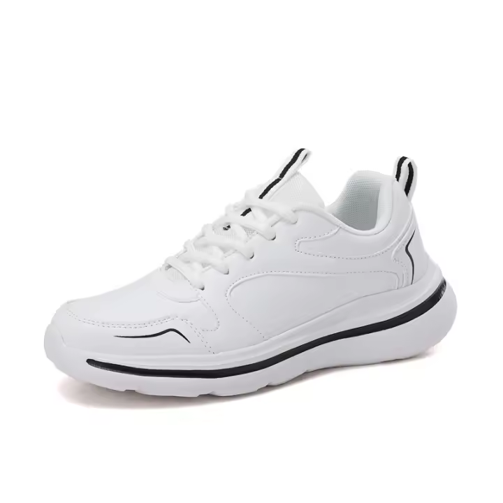Cuero impermeable suave para deportes, ligeros, cómodos, zapatos para correr - 1