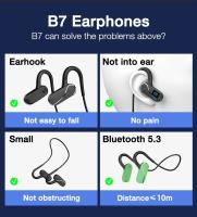 Auriculares Inalámbricos con Bluetooth, audífonos Estéreo con Micrófono para correr y música - details 1