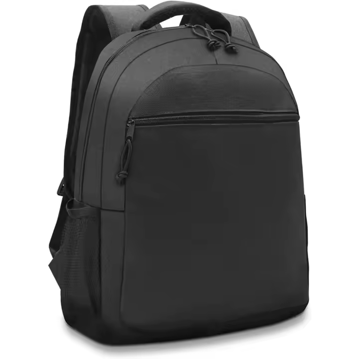 Mochila Waytex PC 15 Pulgadas 2 Bolsillos con Cremallera Negro - 1