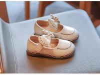 Zapatos pequeños de cuero para niña, zapatillas planas con lazo, de princesa, cómodas, para caminar, para primavera, 2024 - details 11