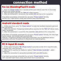 Mando Joystick para Android ios Teléfono móvil Control inalámbrico compatible con Bluetooth  Gamepad para PC/PS3/PS4/Switch Pubg Gamepad - details 7
