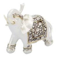Vintage exquisito elefante modelo adornos estatua manualidad para regalo decoración de la Oficina del hogar - details 0