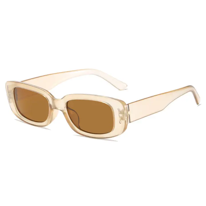 2023 nuevas gafas de sol retro con montura cuadrada pequeña, modernas y femeninas, estilo callejero, resistentes a los rayos UV y - 1