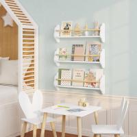Estantería de Pared para Libros Infantiles Librería Montada en Pared con 3 Estantes - details 1
