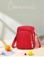Bolso de hombro impermeable para mujer, bandolera con cremallera para teléfono móvil, multifunción, para muñeca - details 0
