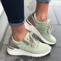 Zapatos Deportivos informales para mujer, zapatillas con cordones a la moda - details 6