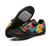 Nuevos zapatos de bicicleta de carretera, zapatillas de ciclismo para hombres, zapatillas de deporte para clítoris de montaña, tacos de ruta, zapatos planos de velocidad para bicicleta de cross, zapatos de Pedal Spd para mujeres - details 26