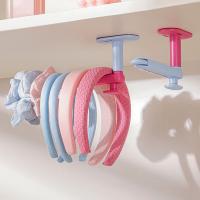 Estante de almacenamiento retráctil para cuerda para el cabello, soporte de papel higiénico montado en la pared sin perforaciones, ahorra espacio, collar de dopamina, soporte para pulsera, 2 uds. - details 4