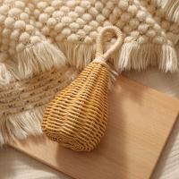 Sonajeros de ratán hechos a mano, juguetes educativos para cuna de niños, accesorios de campana de mano móvil, juguete sensorial infantil, mordedor para bebé, regalos - details 8