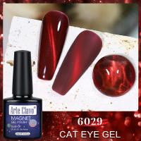 Arte Clavo-Gel magnético para uñas, esmalte semipermanente para manicura, UV, LED, Ojo de gato, rojo y verde - details 3