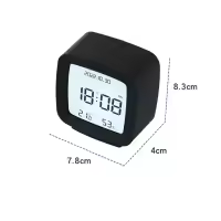 Monitor electrónico Digital de temperatura de humedad para el hogar, pantalla de oficina, decoración de dormitorio, despertador, fecha y hora - details 7