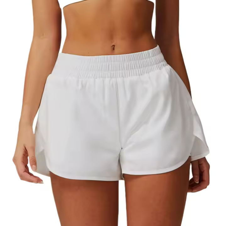 Pantalones Cortos de Yoga para Mujer Cinturón Elástico, Bolsillos, Ideal para Fitness, Ciclismo, Correr, Entrenamiento - 1