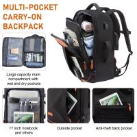 Mochilas de maleta grandes expandibles de viaje de gran capacidad con 4 cubos de embalaje Mochila de equipaje resistente al agua Mochila - details 8