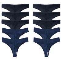 5 unids/set de bragas de mujer, ropa interior de algodón a rayas, tangas deportivas sexis, lencería cómoda, tangas suaves y calientes - details 11