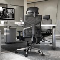Silla de Oficina Ergonómica Resalto Alto con Reposabrazos 4D, Altura Ajustable, Soporte Lumbar y Reposacabezas 2D - details 13