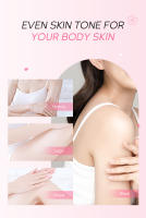 Crema japonesa Sakura para apretar las axilas, blanqueador de piel oscura para las nalgas y las rodillas, mejora la pigmentación de melanina, brillo e hidratación opaco - details 7