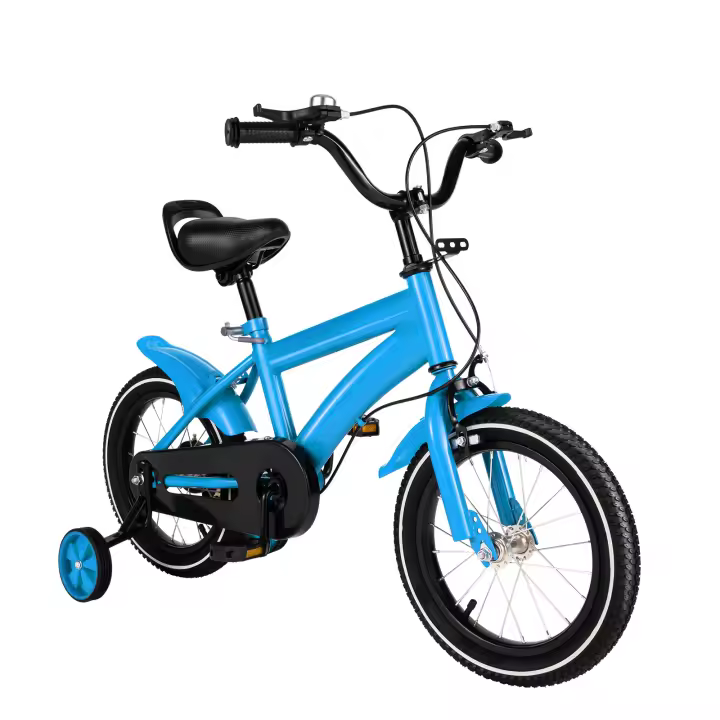 Bicicleta Clásica para Niños Cncest Marco de Acero de Alta Carbono Rueda de Entrenamiento - 1