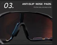 Gafas de Sol para Ciclismo KAPVOE Polarizadas y Coloridas para Hombres - details 6