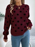 Suéter con capucha de manga larga tejido a la moda para mujer Otoño/Invierno 2024 con color a Do - details 8