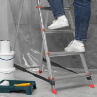 4 Uds. Cubiertas para pies de escalera, cubiertas versátiles para patas de escalera, almohadillas antideslizantes para escaleras, almohadilla de goma para pies, funda aislante para pies - details 4
