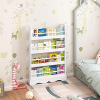 libreria Infantil 4 Estantes Estanteria Infantil Libros para Habitación Infantil Sala Juegos y Guarria 80x12x118 cm - details 4