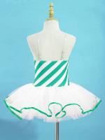 Vestido de baile de tutú de ballet a rayas de caña de caramelo para niños y niñas, disfraz de baile de patinaje artístico de Navidad para carnaval, fiesta temática de cosplay - details 17