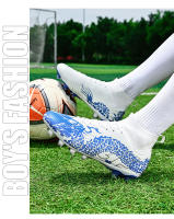 Zapatos de fútbol transpirables de caña alta Dragon Year Limited para césped, hombres y mujeres adultos - details 15