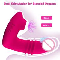 Leten-consolador vibrador de 10 velocidades con ventosa para mujer, vibrador de succión de Vagina, estimulador de clítoris de succión Oral, juguete sexual erótico para adultos - details 4