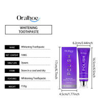 Fresh Breath limpia suavemente los dientes, las manchas y los olores, pasta de dientes oral para el cuidado diario. - details 0