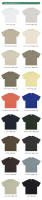 Camisetas de Hombro Cayendo de Algodón Premium Unisex, Todas las Temporadas, Cuello Redondo, Manga Corta, Patrón Plano - details 9