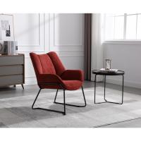 Sofá de Salón Moderno de Lino Estilo de Descanso con Brazo para Dormitorio - details 20