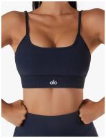 Alo yoga ropa chaleco mujer fitness deportes running sujetador reunión espalda belleza tirantes lencería entrenamiento top - details 11
