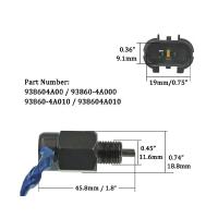 Nuevo interruptor de luz de freno, interruptor de lámpara de parada 938604A010 Compatible con Hyundai H-1 H100 Kia K2700 K2900 K4000S K3000S K3000 Pregio - details 1
