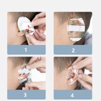 Almohadillas para los oídos impermeables para bebés, 20 piezas, Parche de champú, Protector de orejas, orejeras impermeables, herramienta para gorro de ducha - details 3