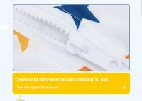 Saco de Dormir Infantil con Diseño de Osito, Suave y Cálido, Ideal para Niños, con Protección antipatinaje, Varias Tallas disponibles - details 7
