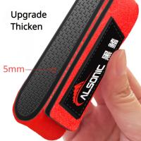 Tapa protectora para caña de pescar, funda protectora con cierre grueso, correas para caña de pescar, soportes para ventilar, elasticidad, amarre para caña de pescar - details 7