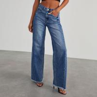 Jeans de Pierna Ancha para Mujer 2025 Pantalones Denim Gris con Estilo Vintage - details 2