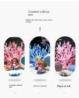 Acuario de Coral de simulación, planta de agua de resina falsa, decoraciones de Coral marino duro muerto, adornos debajo del mar - details 1