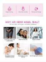 Pesas Kegel para Mujeres Entrenador de Músculos Vaginales Juguete Sexual Adulto Marca Leten - details 1