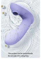 Vibrador femenino al aire libre telescópico de la succión del punto G del estimulador del clítoris inalámbrico de Bluetooth - details 23
