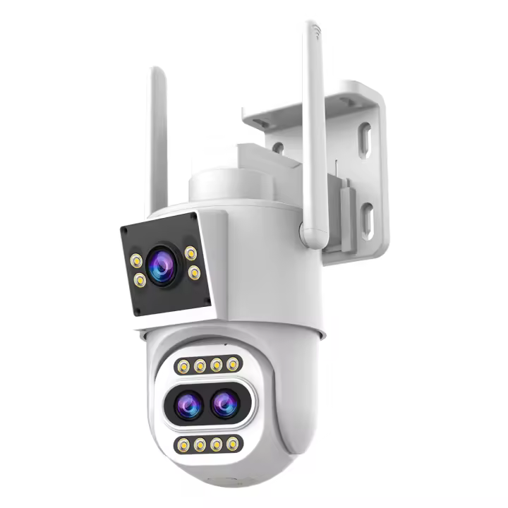 Cámara de Seguridad IP JOOAN 5K 10MP Visión Nocturna Infrarroja Seguimiento Automático - 1