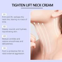 Crema para levantar y apretar el cuello, aclara las líneas finas, ilumina las empresas, nutre la crema para el cuello, aclara, suaviza, crema hidratante para el cuello - details 10