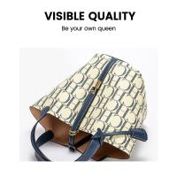 CHHC Diseño de Letras de Moda Clásica de las Mujeres nuevo Bolso de Mano de gran Capacidad Casual Versátil Bolso de Mujer - details 4