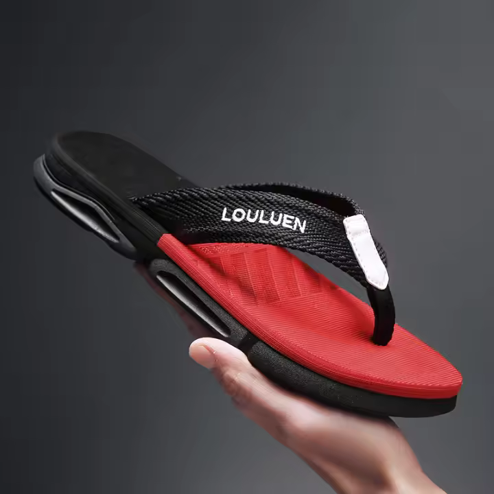 Plataforma chanclas sandalias zapatillas de los hombres desgaste antideslizante moda nuevos zapatos de playa - 1