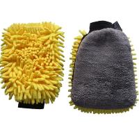Guantes de Lavado de Coches Coral Suaves Antirasguños Multifuncionales Engrosados para Limpieza y Detallado de Ceras de Coches - details 6