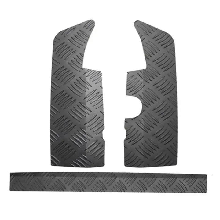 Protector de Panel de parachoques trasero para Suzuki Jimny, accesorios de placa de protección de aleación de aluminio, 2019-2022 + - 1