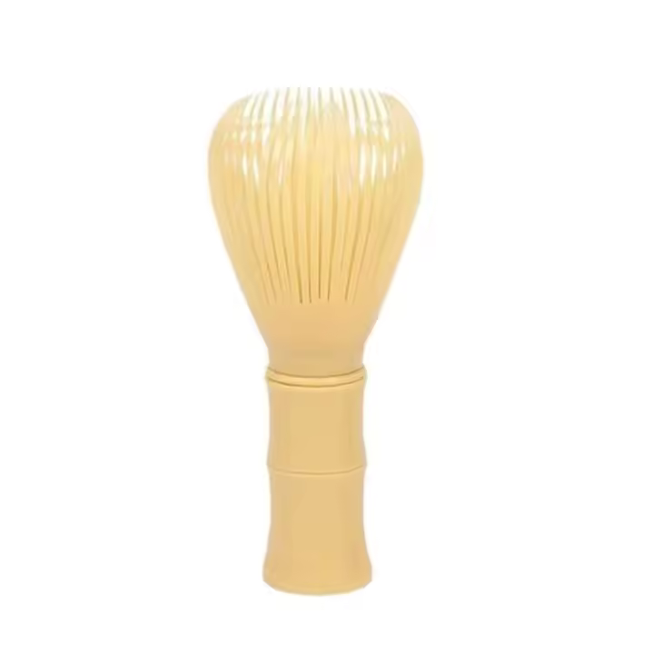 Resina reutilizable para té Matcha, cepillo de plástico en polvo verde con agitador, agitador Matcha, 1 ud. - 1