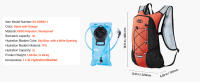SucceBuy Mochila de hidratación con vejiga de agua de TPU de 2 litros, mochila liviana para senderismo, correr, ciclismo, camping y rave, mochila de agua hidráulica para hombres y mujeres - details 6