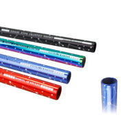 Manillar de aluminio ultraligero para bicicletas de montaña, color plateado, Horizontal, en forma de Golondrina, 720mm - details 2