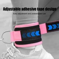 3pcs/Set Gym Ankle Straps Double D-Ring Adjustable Neoprene Padded Cuffs - details 4